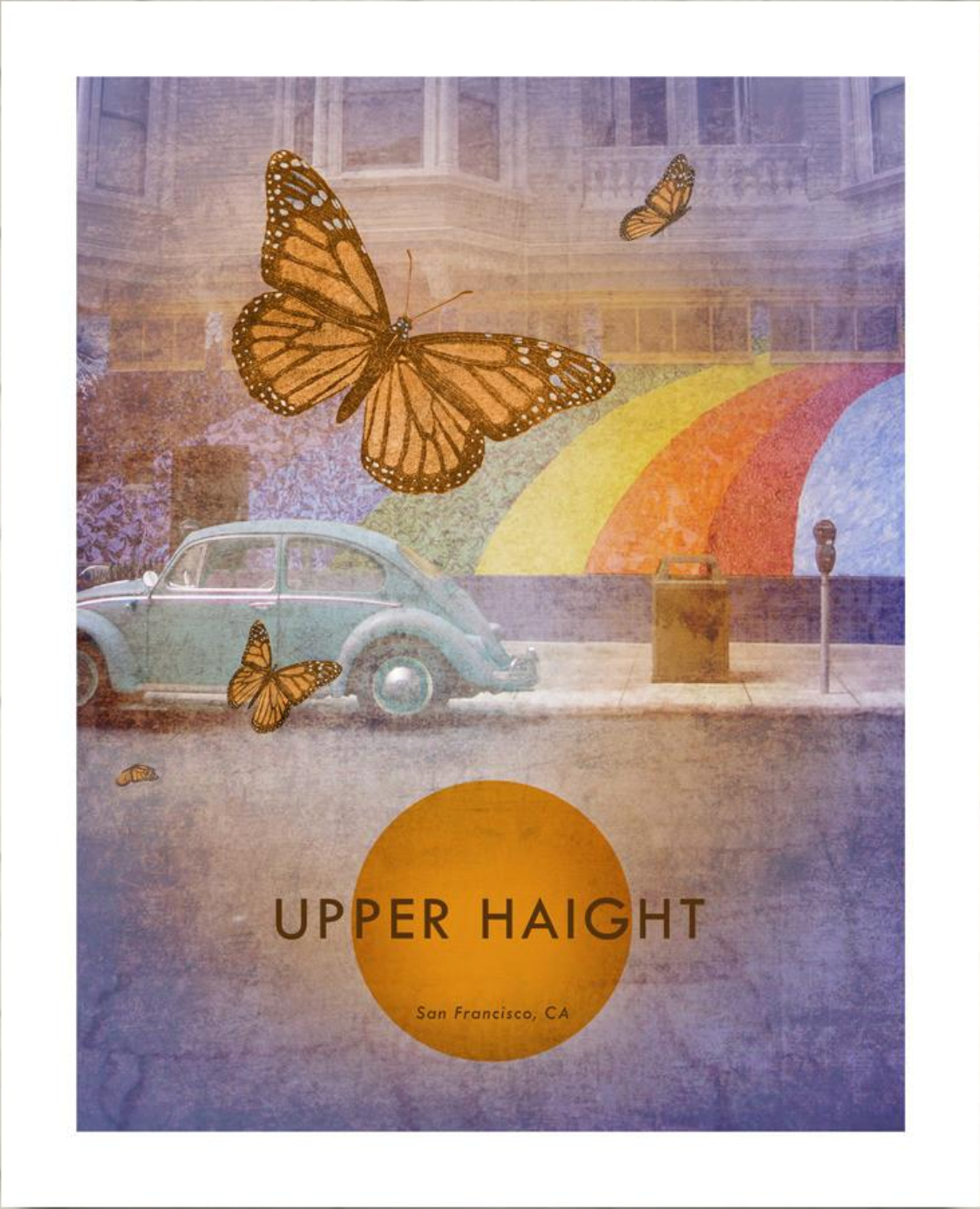 San Francisco Neighborhood Prints 13x16