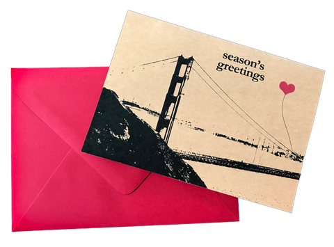 Season's Greetings Bridge Card / Card Pack