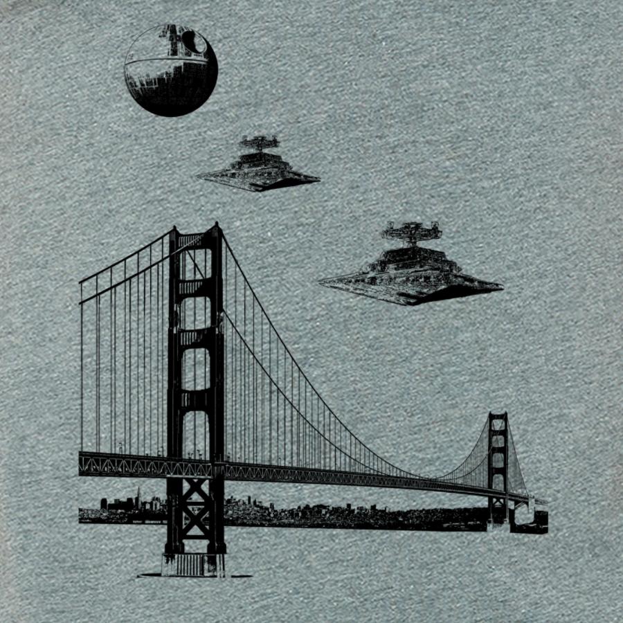 San Francisco Star Wars Men's Tshirt