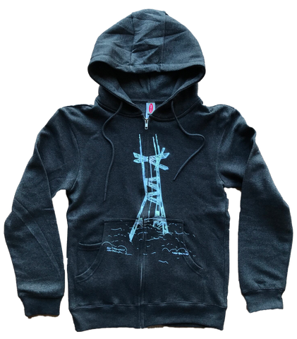 Sutro Sketch Zip Hoodie
