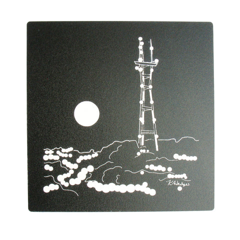 Sutro Tower Wall plaque