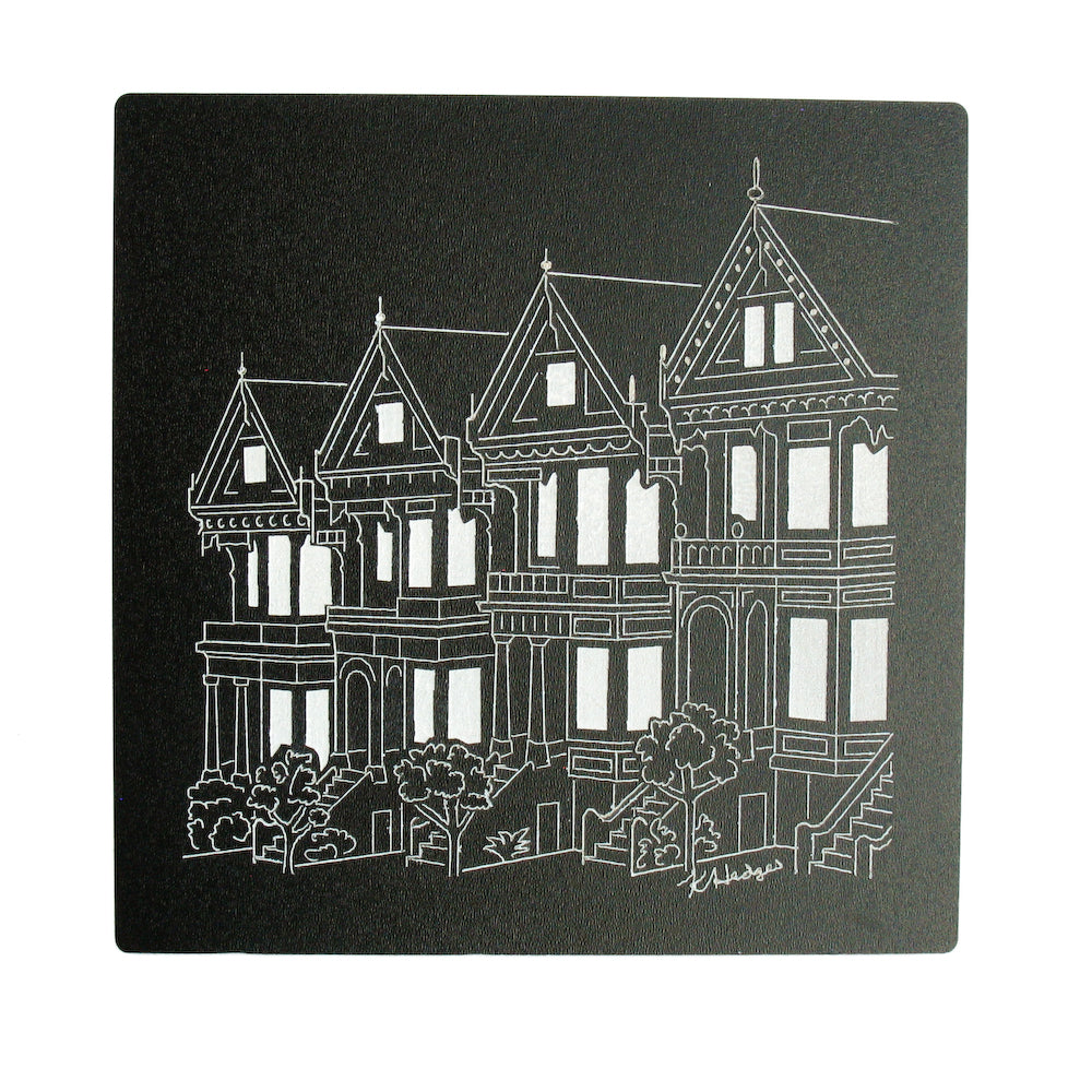 Painted Ladies Wall plaque