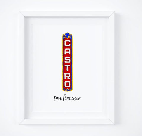 Castro Theater print