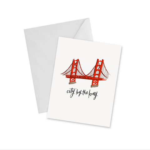 Golden Gate Bridge Greeting Card