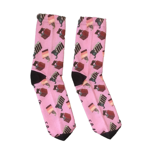 Cat on Cake socks