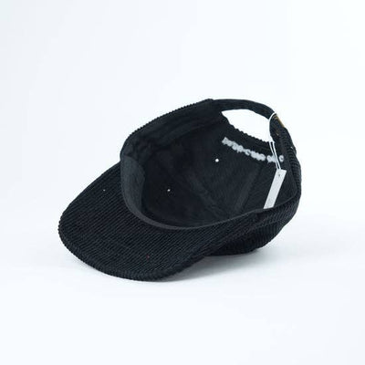 Black Cat Corduroy Hat