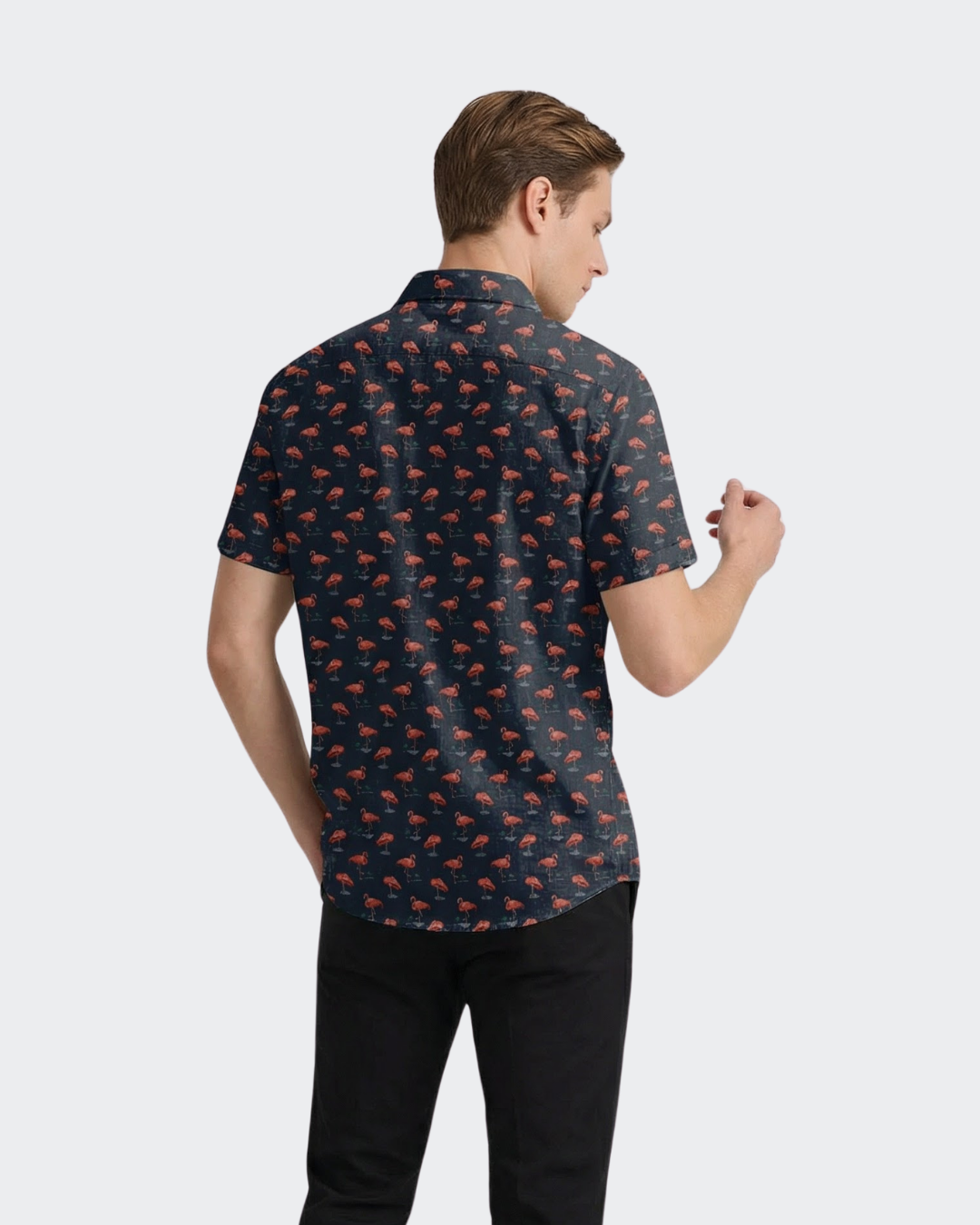 Flamingo Button Down Shirt