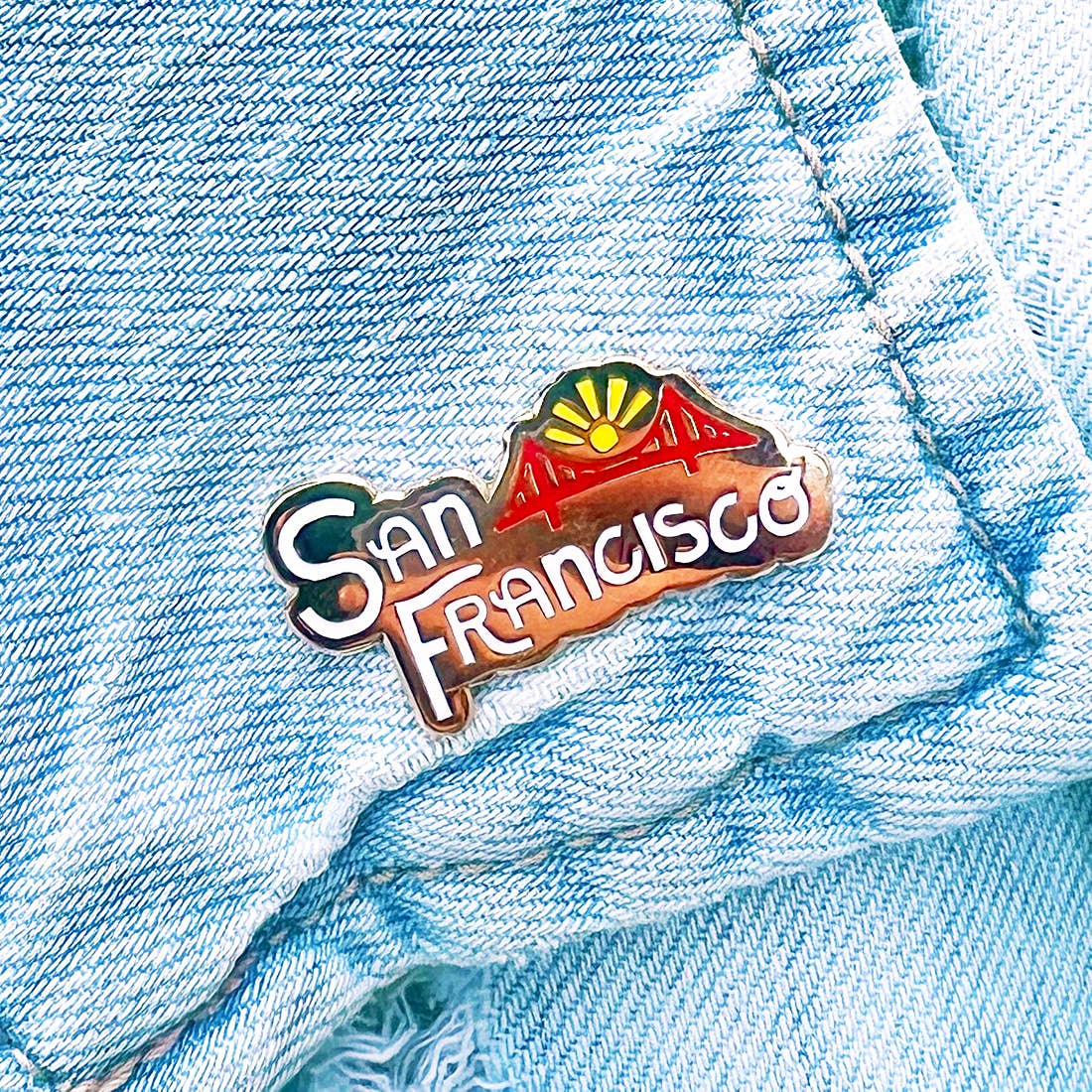 San Francisco Enamel Pin