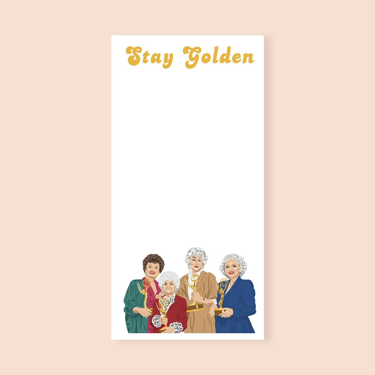 Stay Golden Notepad