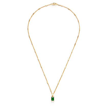 Emerald Gemstone Necklace