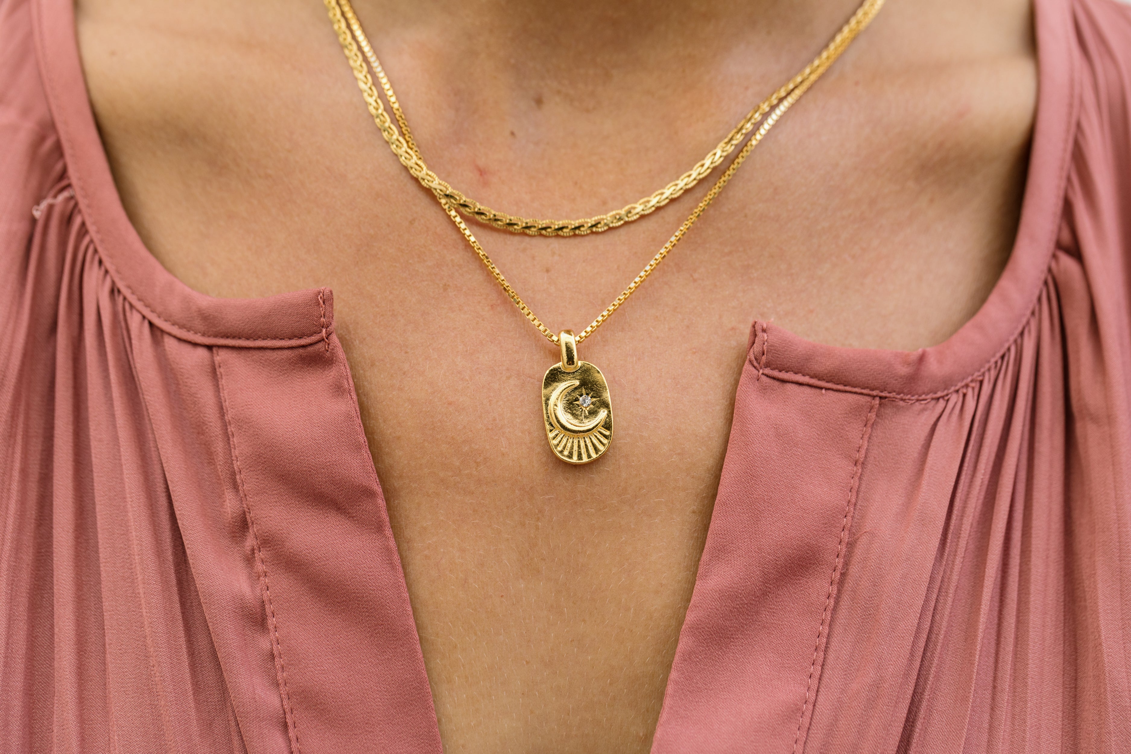 Serpentine Chain Necklace