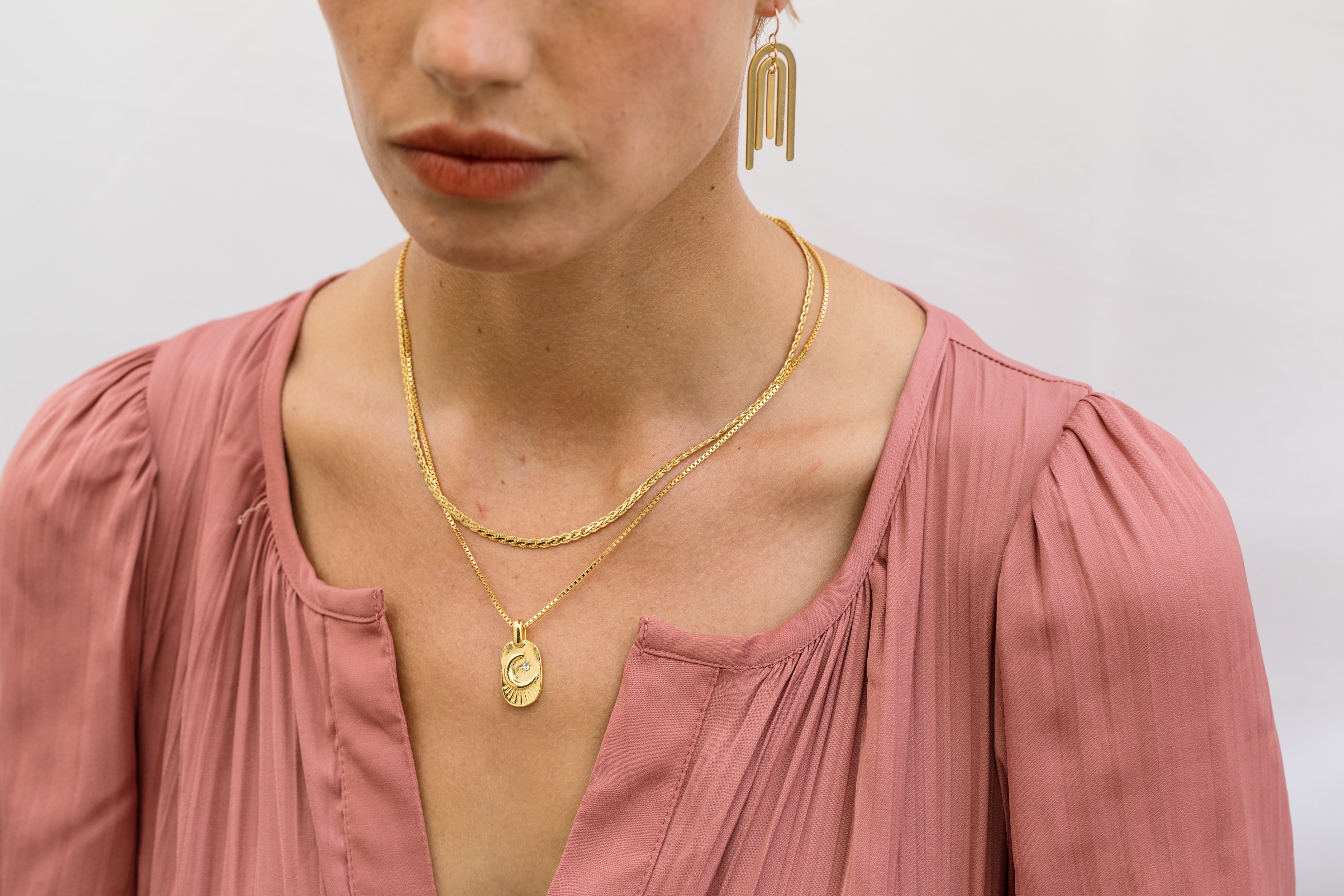 Serpentine Chain Necklace