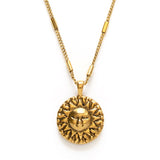 Tarot Sun necklace