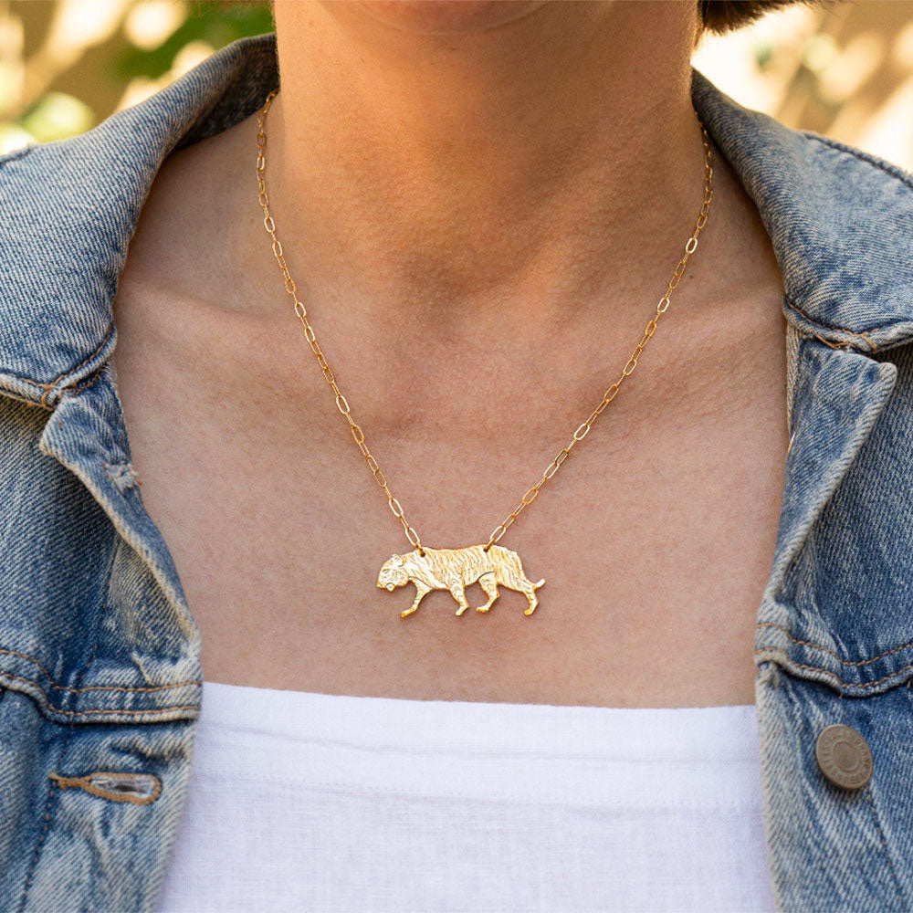 Tiger necklace