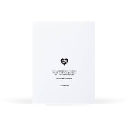 Super Pop Fathers Day Card