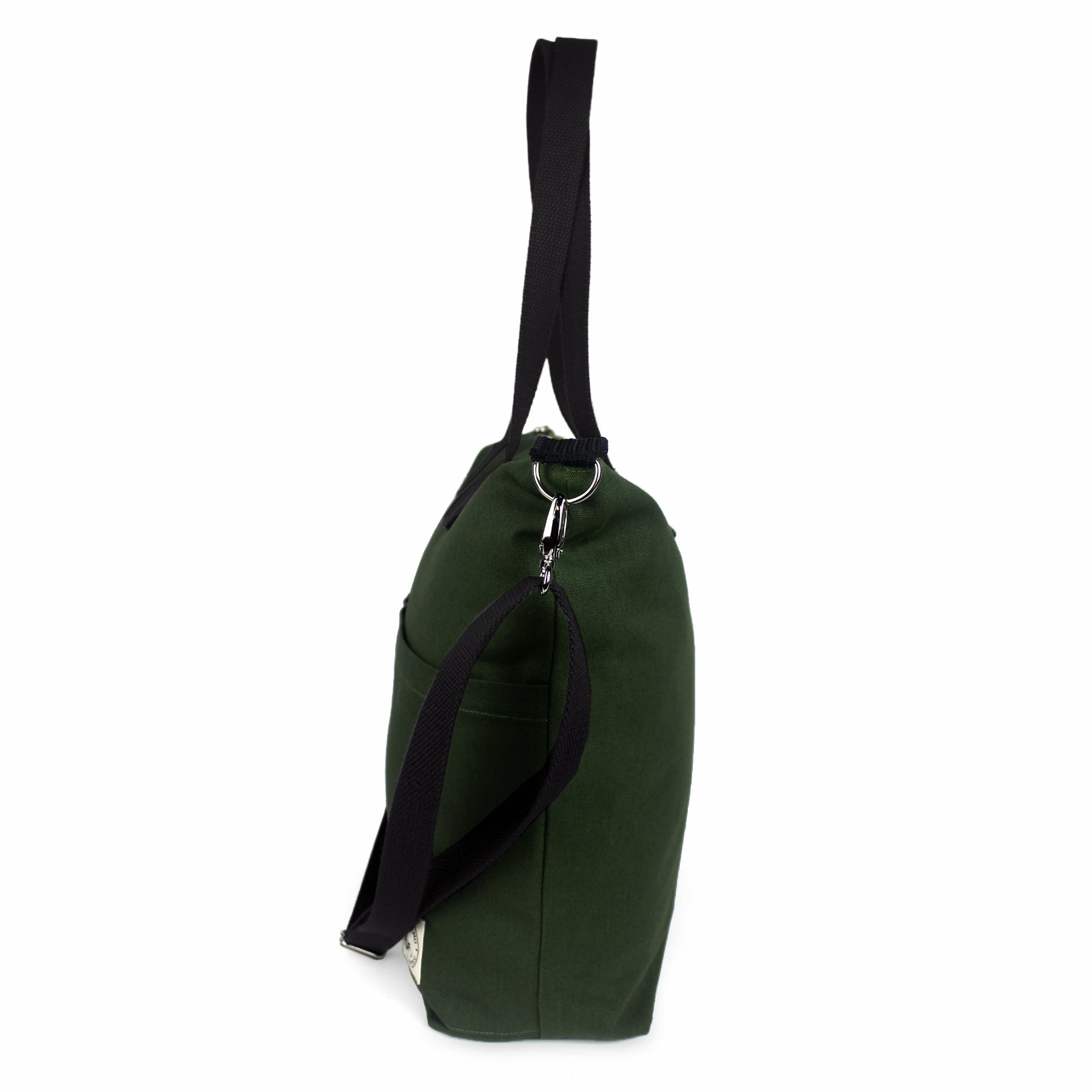 Reversible Messenger Bag - Pine/Railroad stripe