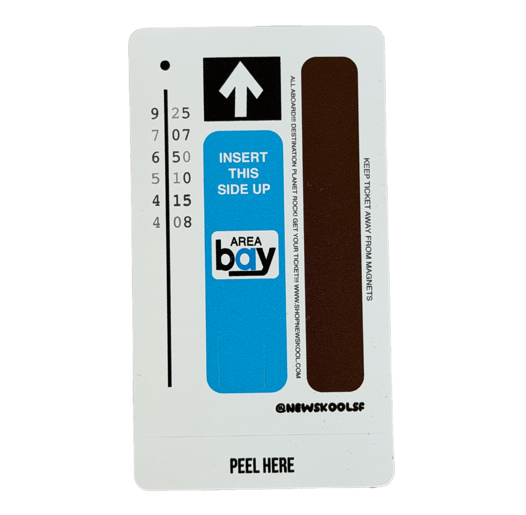 Bart Ticket Card Cover