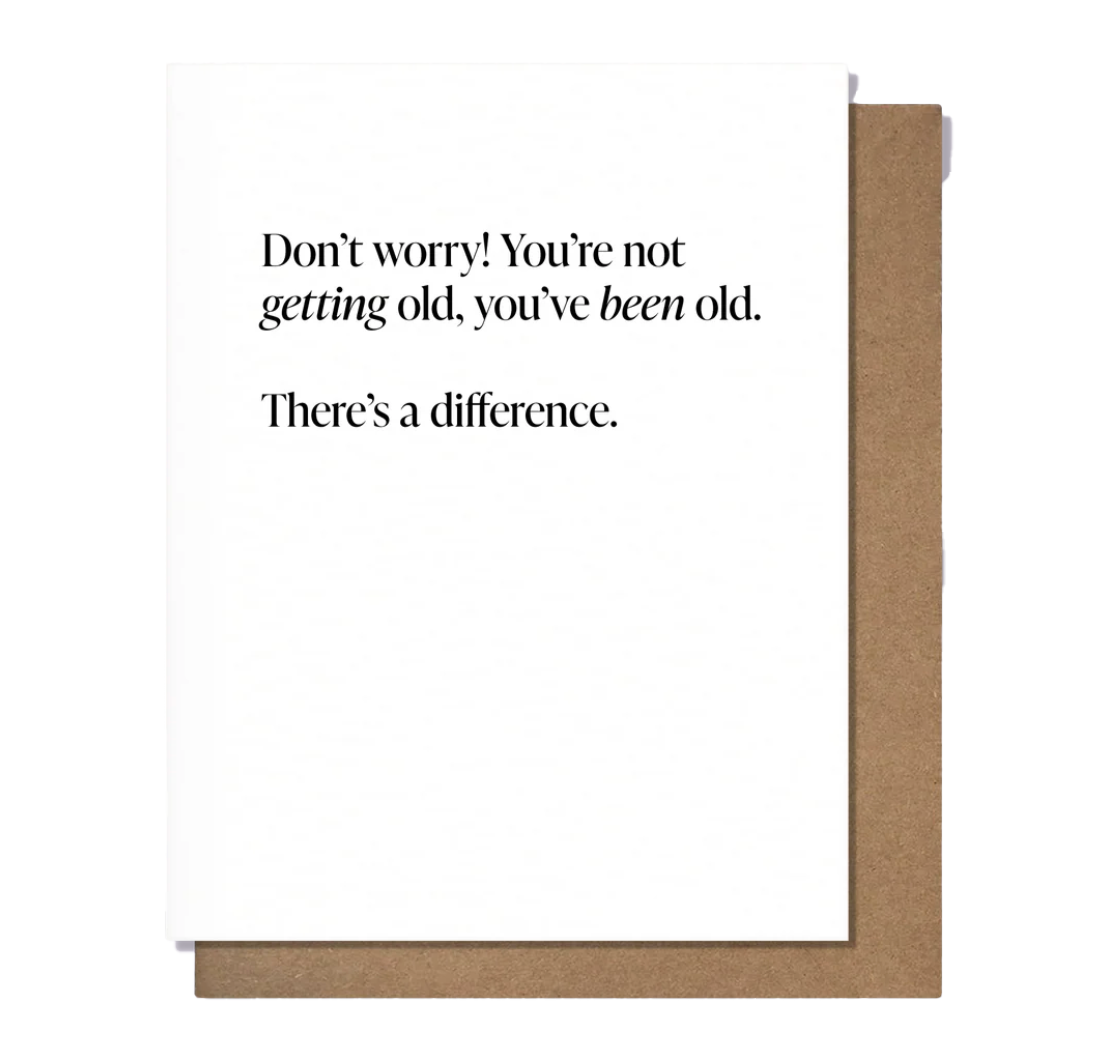 Been Old Card