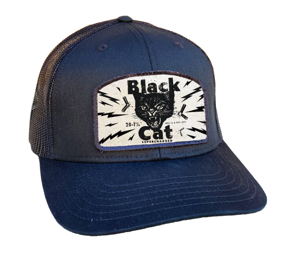 Black Cat Trucker hat