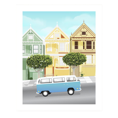 VW Buses in San Francisco