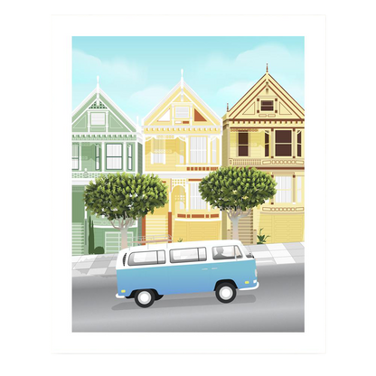 VW Buses in San Francisco