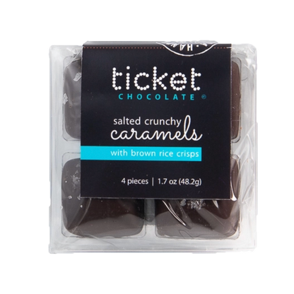Chocolate Covered Caramels - Brown Rice