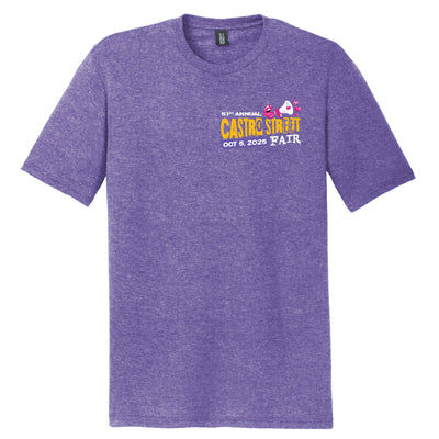 Official 2025 Castro Street Fair Tshirt