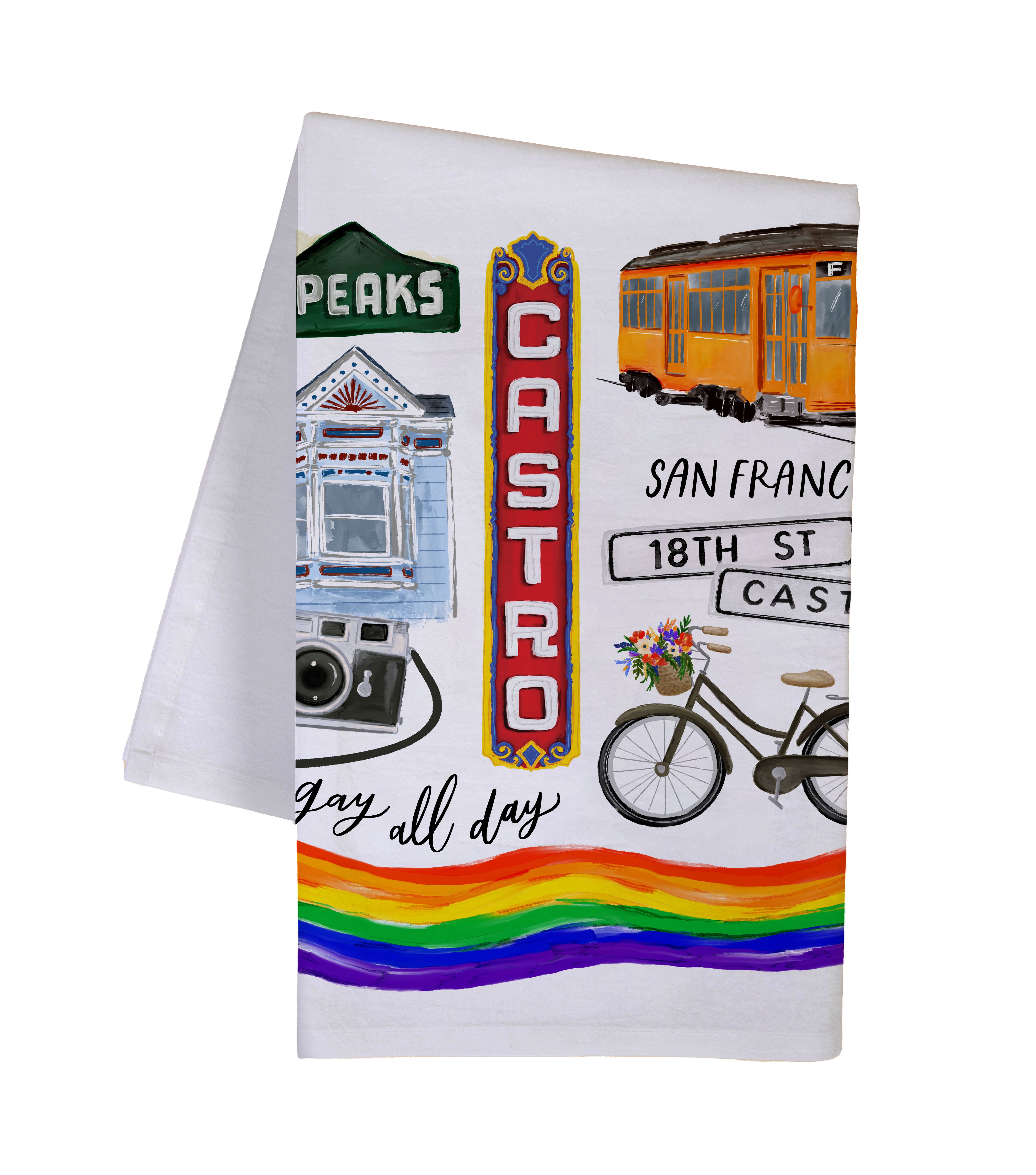 Castro Tea Towel