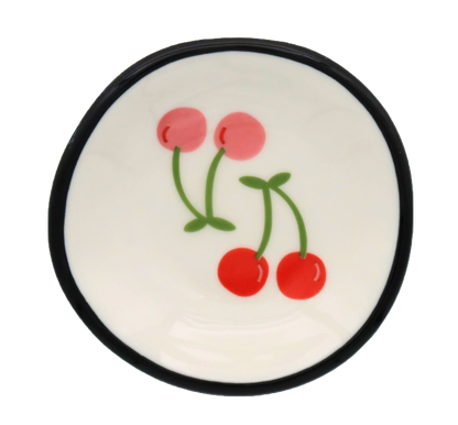 Double Cherry Ring Dish