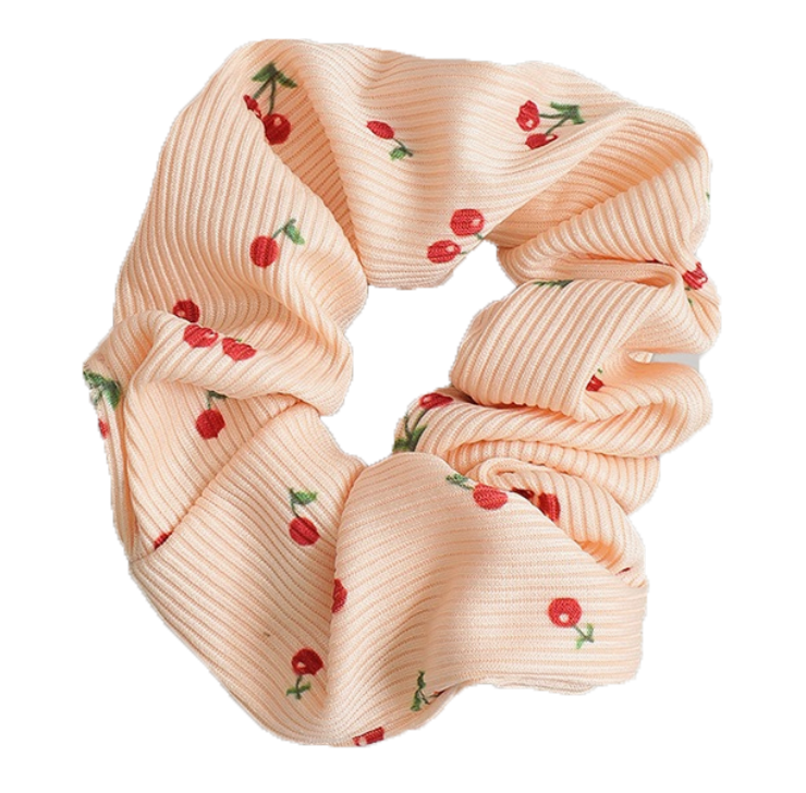 Cherry scrunchie