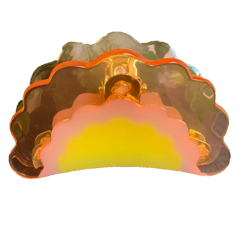 Amoeba Flower Hair Claw