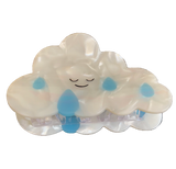Rainbow Cloud Hair Claw
