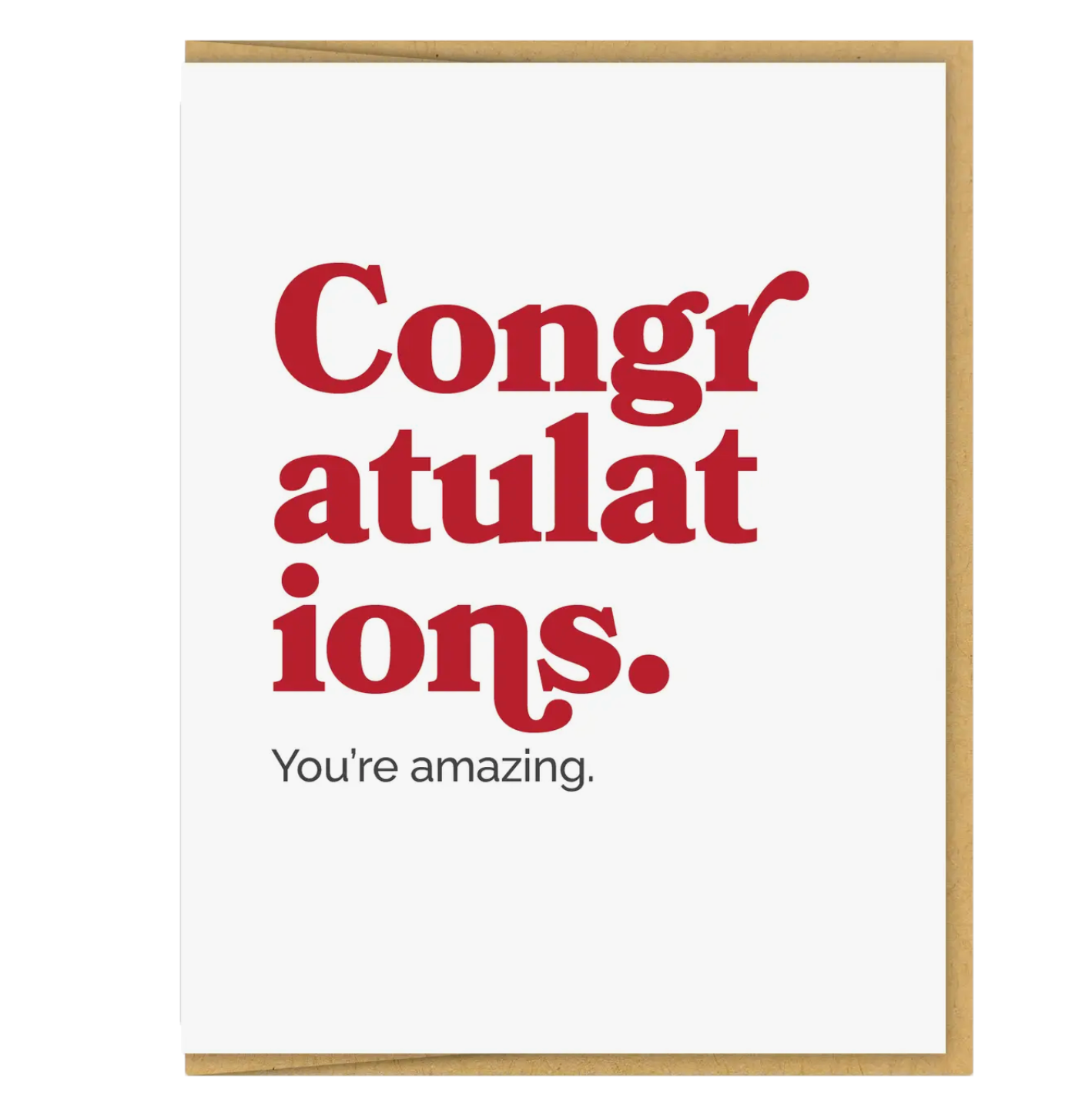 Congrats Amazing card