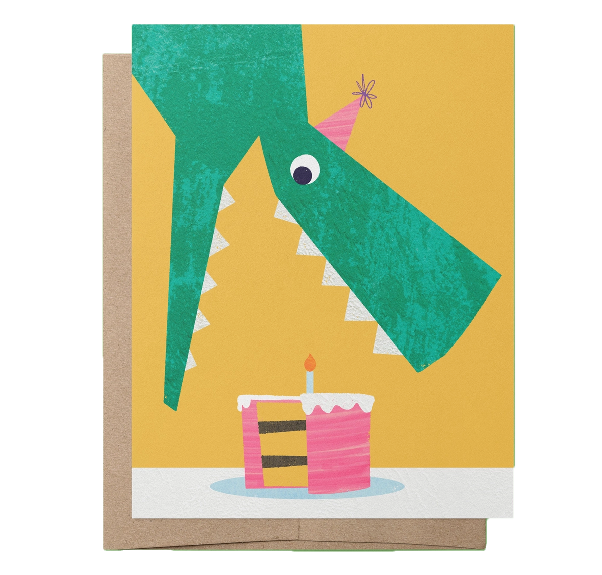 Dinobite Birthday Card