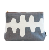 Graphic Canvas Pouch - Large