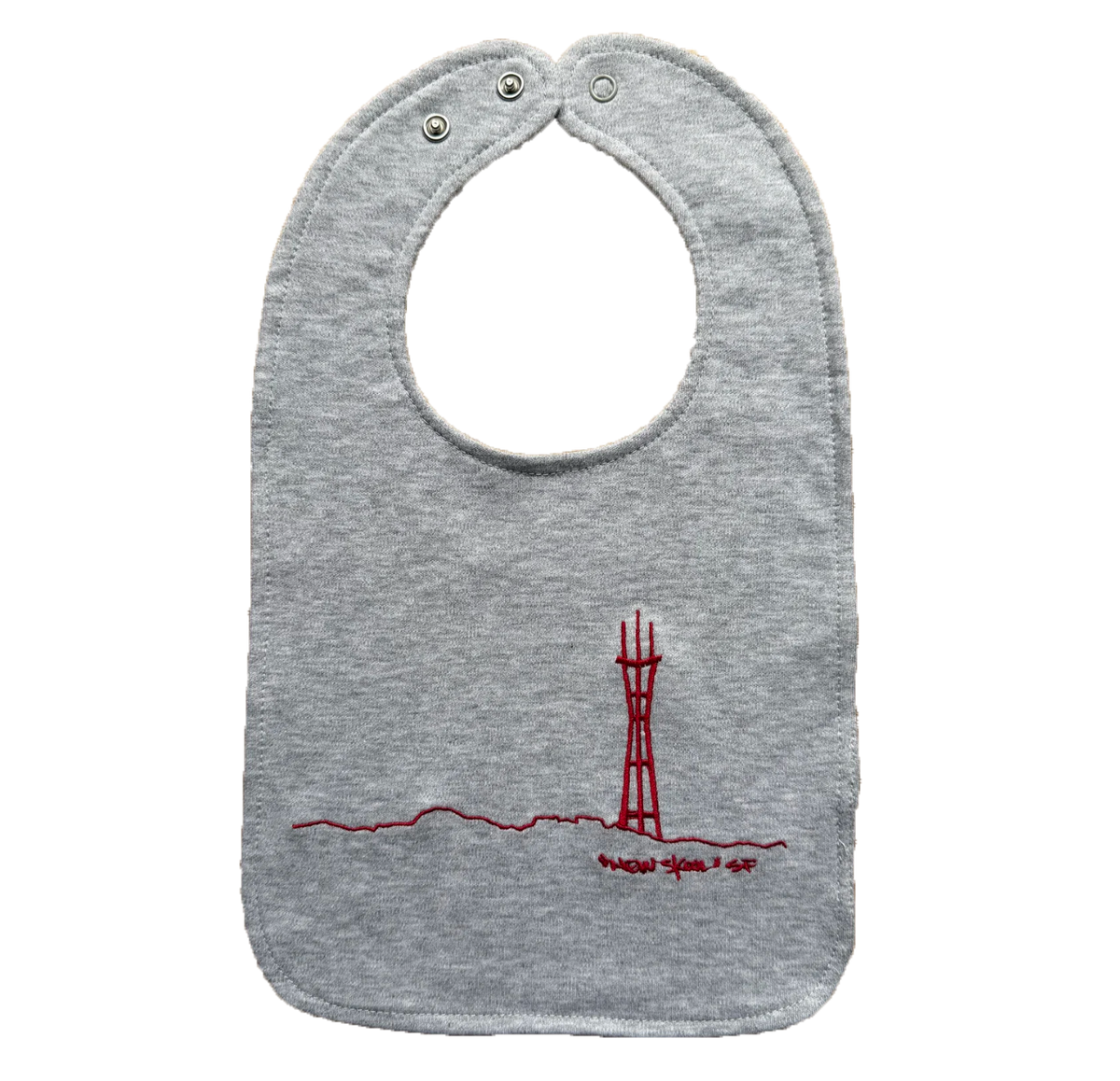 Sutro Embroidered Bib