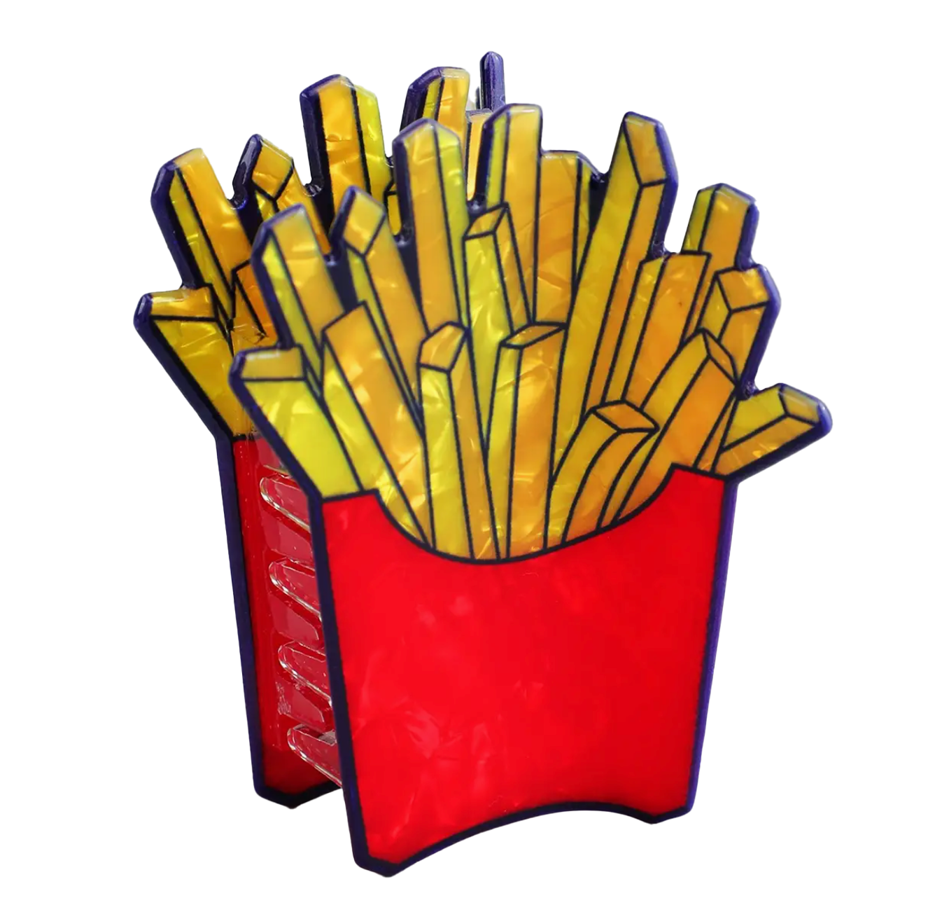 French Fries hair claw