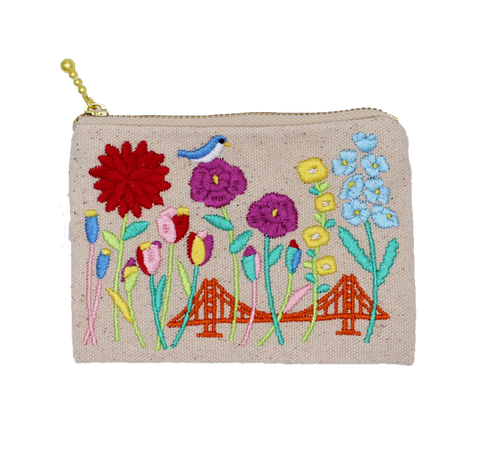 Flowers Coin Purse