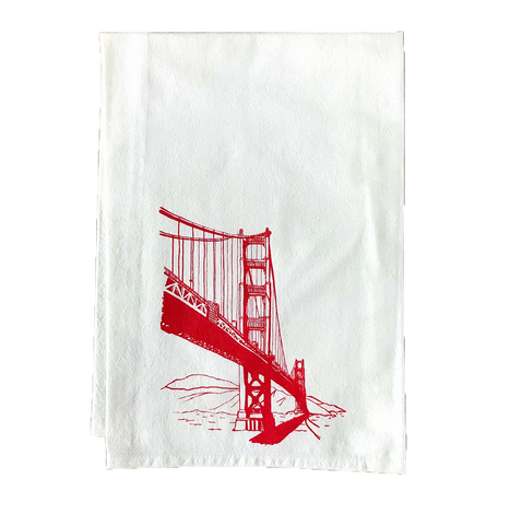 Golden Gate Bridge Tea Towel