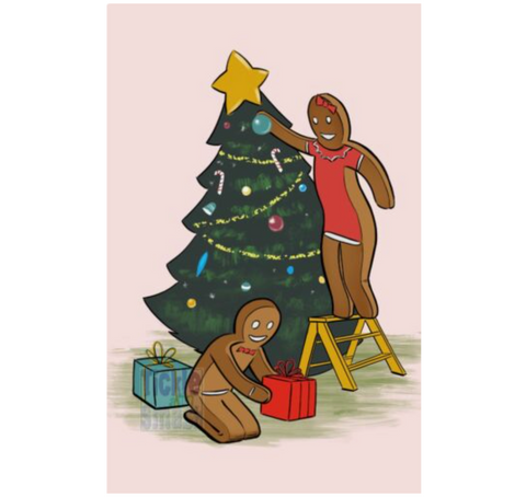 Ginger Family Greeting Card