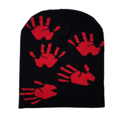 Handprint beanie