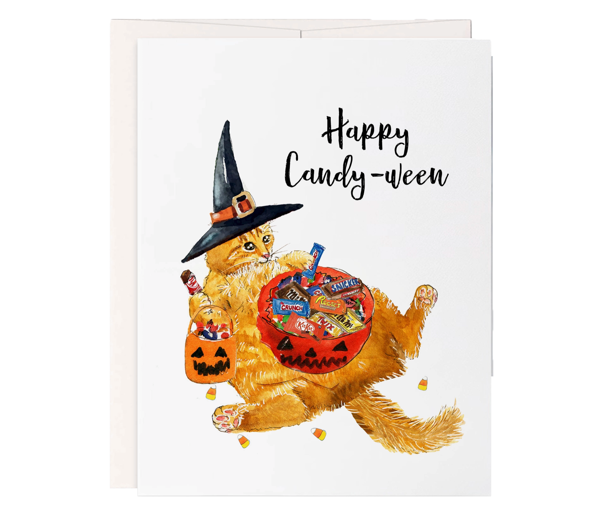 Happy Candy-ween card
