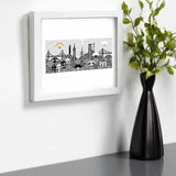 San Francisco Skyline Art Print