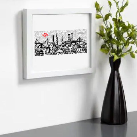 San Francisco Skyline Art Print – Local Take