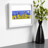 San Francisco Skyline Art Print