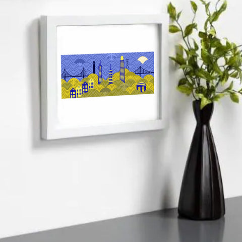 San Francisco Skyline Art Print – Local Take