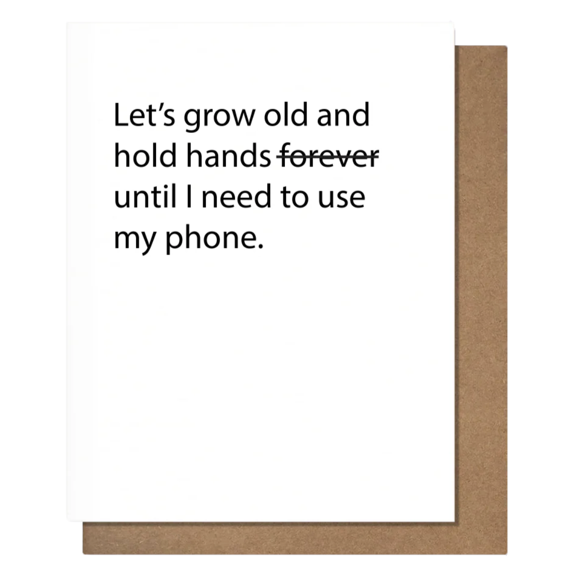 Hold Hands Card