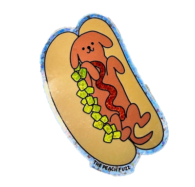 Hot Doggy Dog Sticker