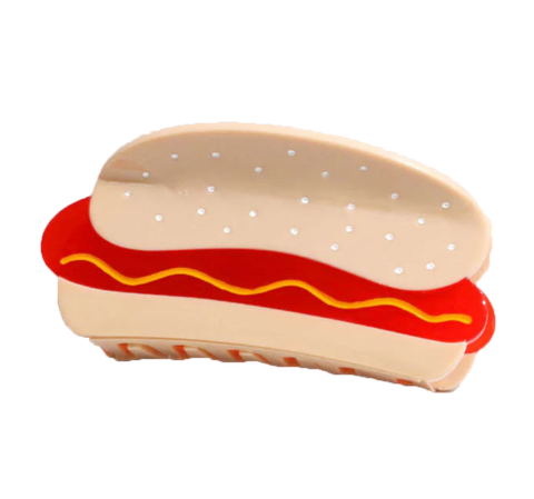 Hot Dog hair claw