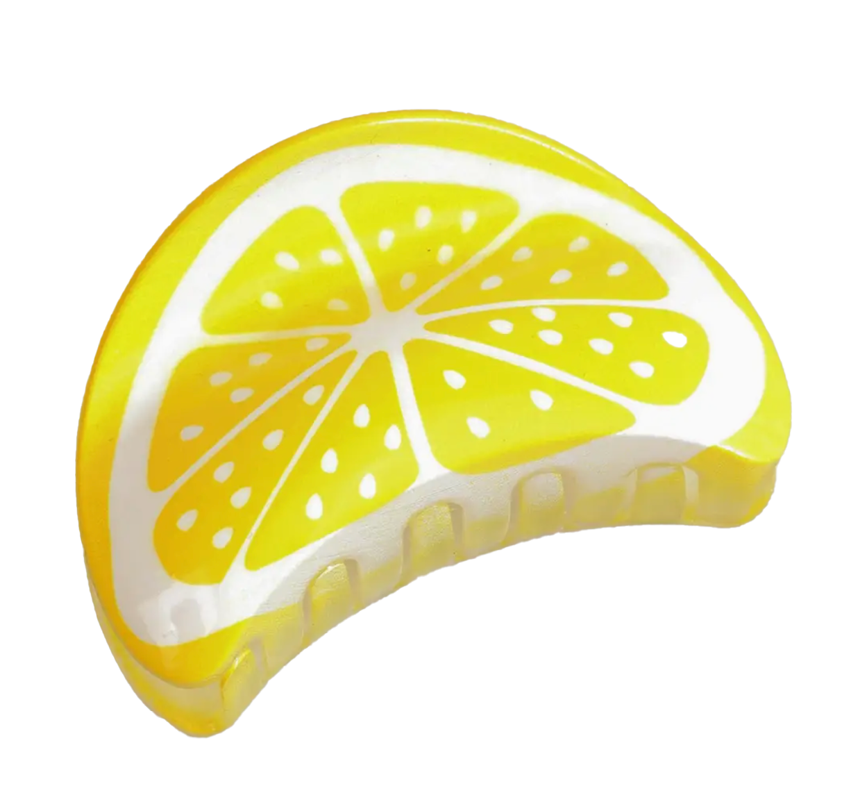 Lemon hair claw